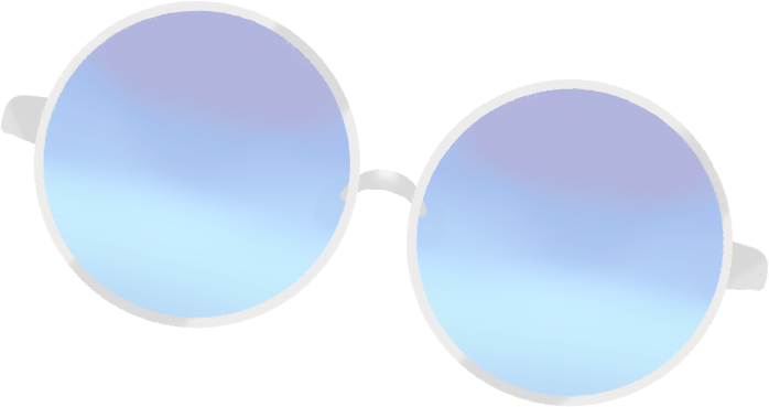 Blue sunglesses